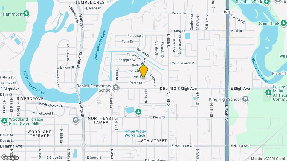 4432 Perch St, Unit Efficiency Studio Apt Mapa y Detalles de la Ubicación