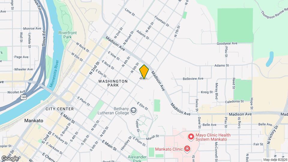 725 N 6th St Map and Location Details