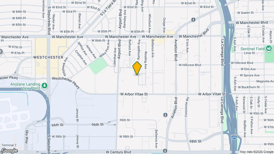9013 Ramsgate Ave Map and Location Details