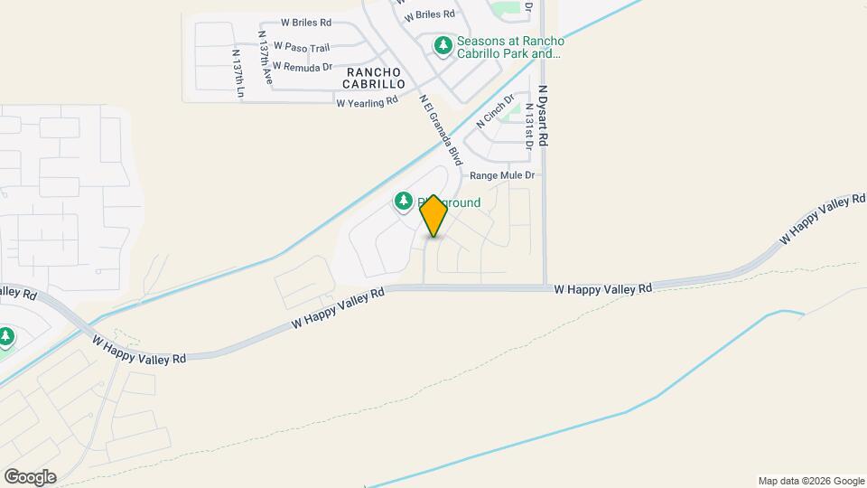 25148 N 133rd Ave Map and Location Details