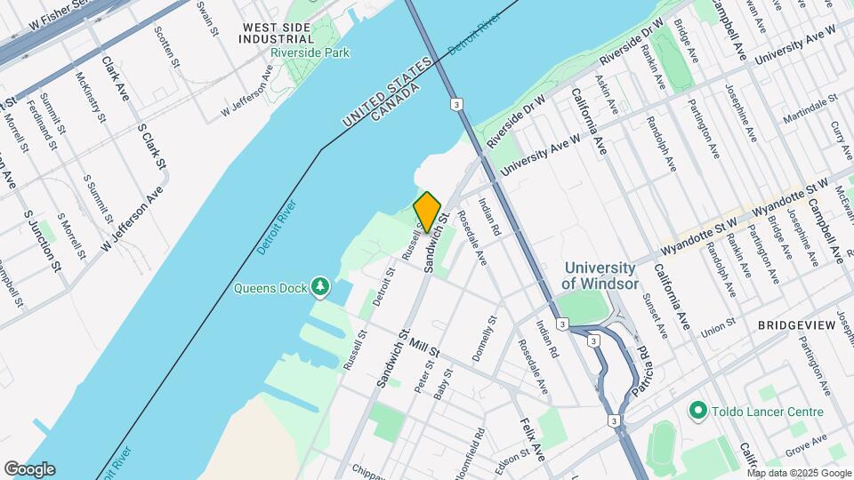 3060 Sandwich St. Map and Location Details