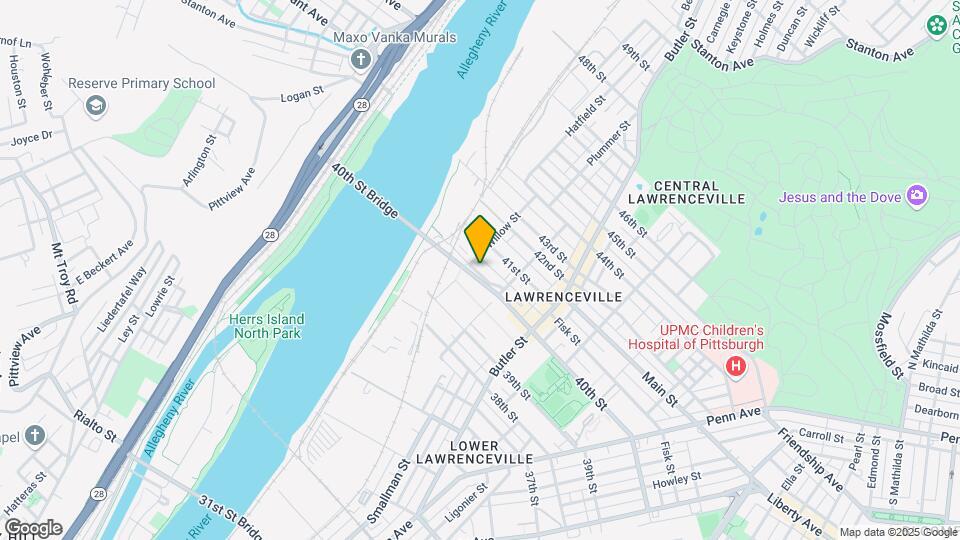 125 40th St Mapa y Detalles de la Ubicación