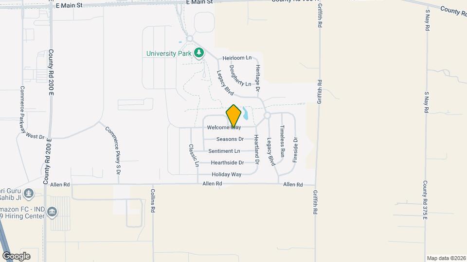 2949 Welcome Way Map and Location Details