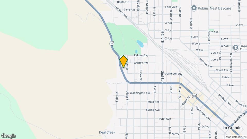 107 Adams Ave Map and Location Details