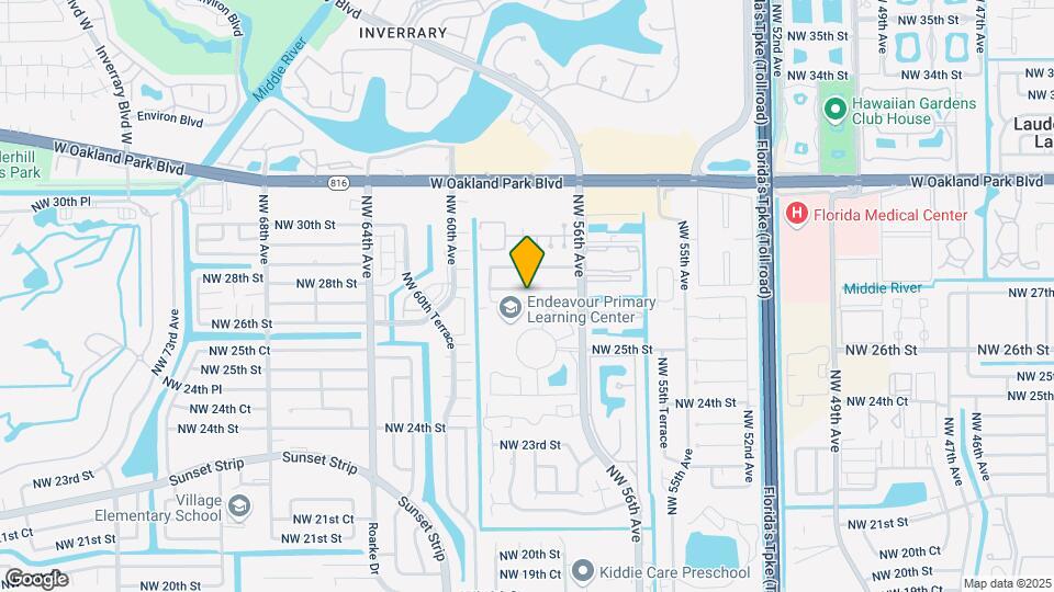 5748 NW 27th Ct Map and Location Details