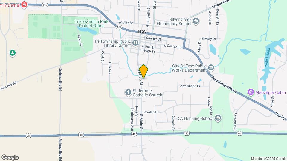 416 S Main St Map and Location Details