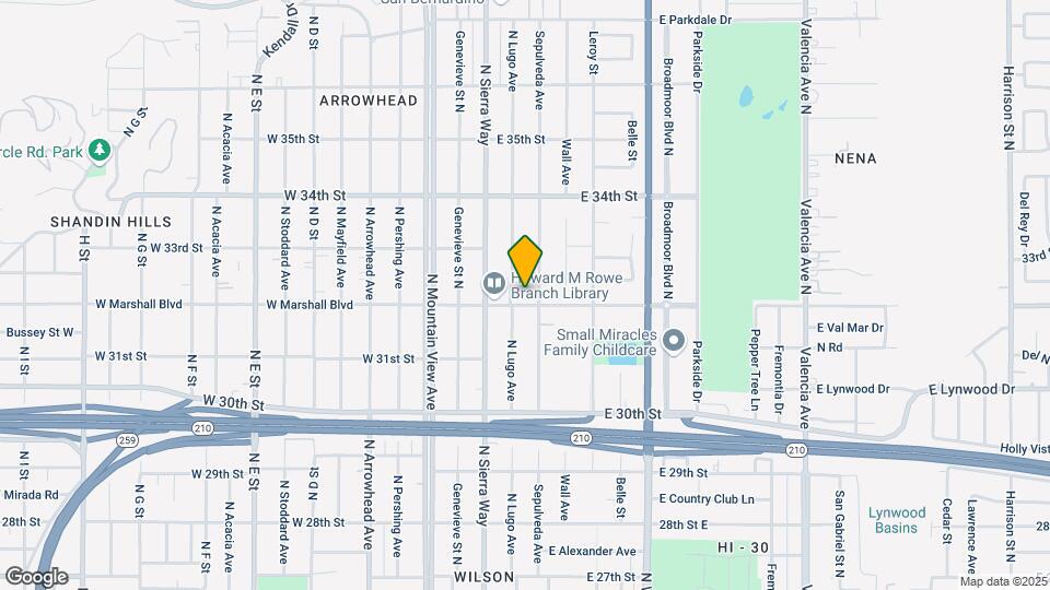 156 E Marshall Blvd Map and Location Details