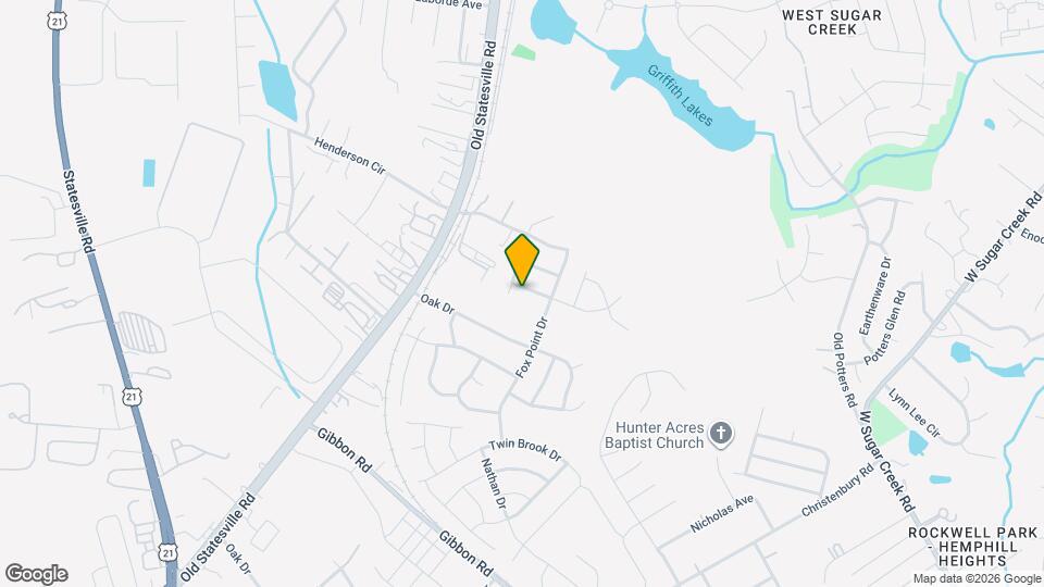 8627 Panglemont Drive Mapa y Detalles de la Ubicación