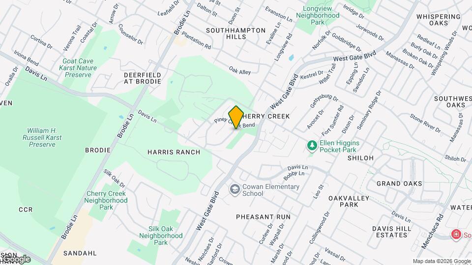 8607 Dandelion Trail Map and Location Details