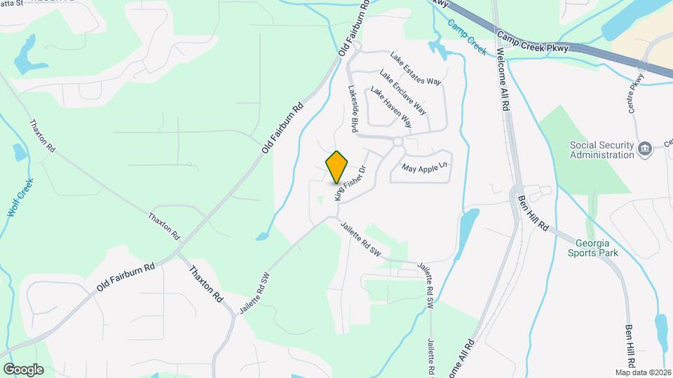 3919 King Fisher Dr Map and Location Details