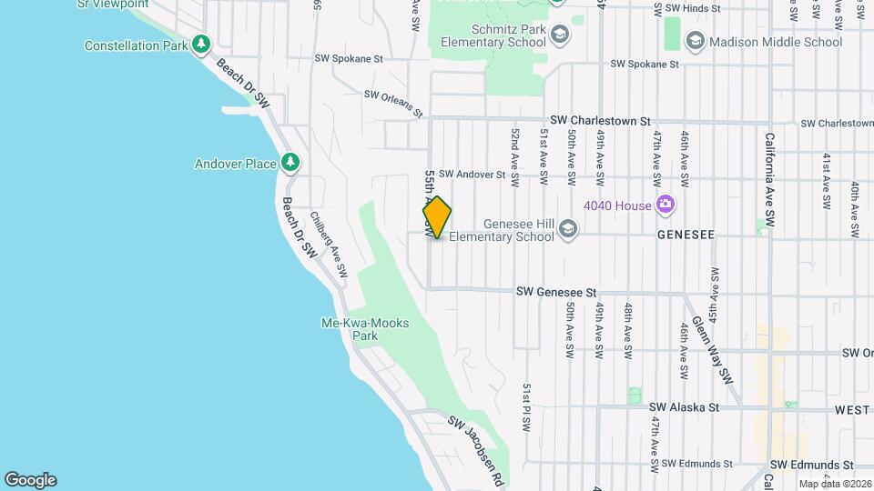 4112 55th Ave SW Map and Location Details