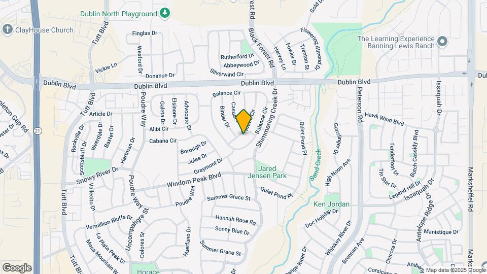6265 Aquatic Cir Map and Location Details
