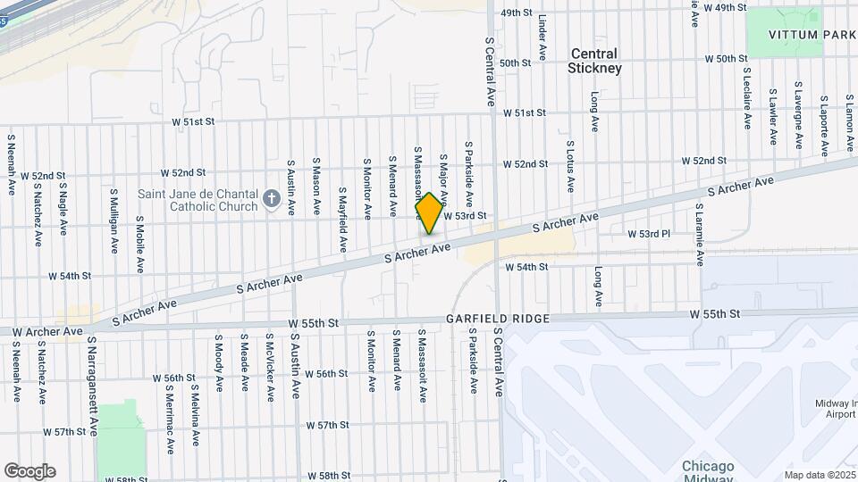 5972 S Archer Ave Map and Location Details