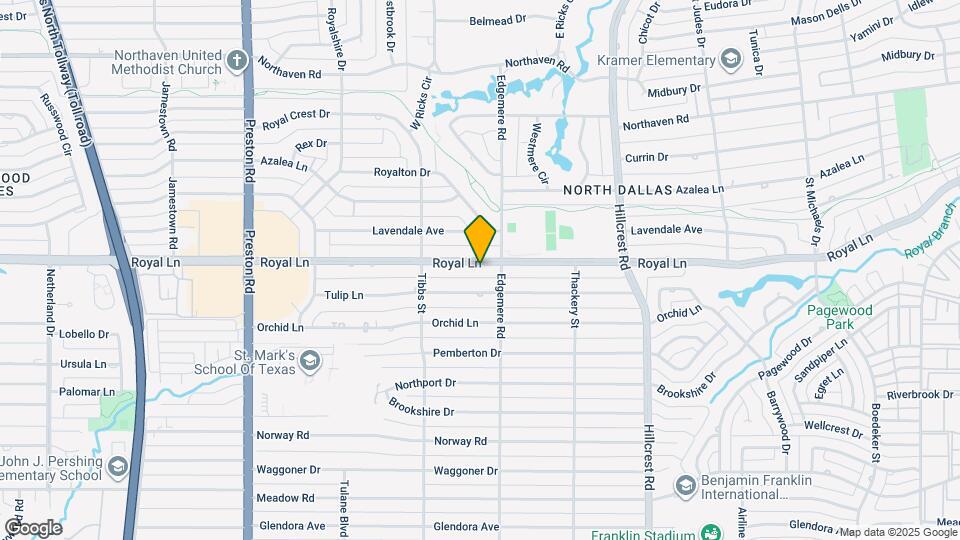 6458 Royal Ln Map and Location Details