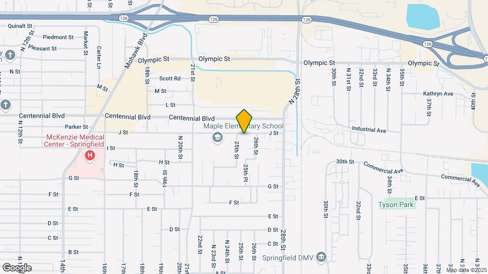 2525 J St Map and Location Details