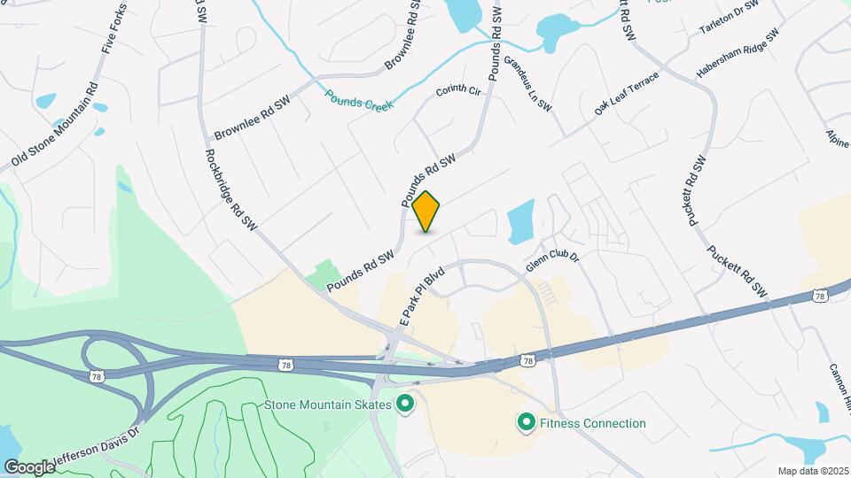 5335 Lakebrooke Run Map and Location Details