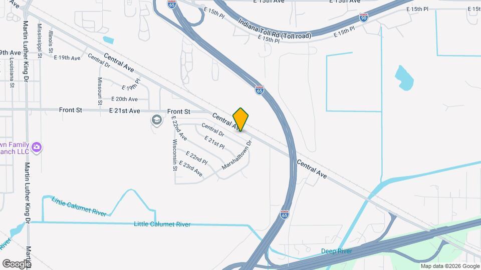 2909 Central Ave Map and Location Details