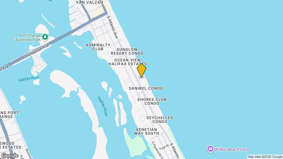 3757 S Atlantic Ave Map and Location Details