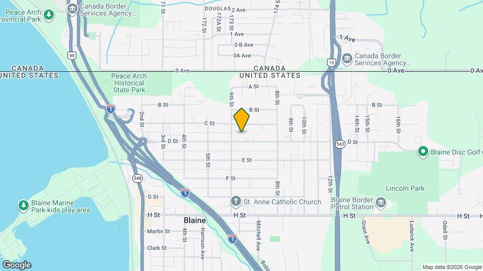 632 D St Map and Location Details