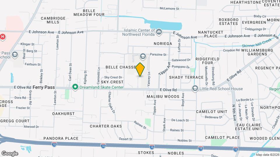 8146 Treetop Ln Map and Location Details