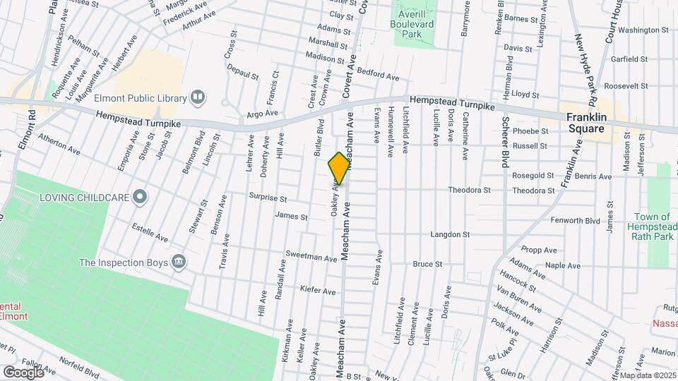 147 Oakley Ave Map and Location Details