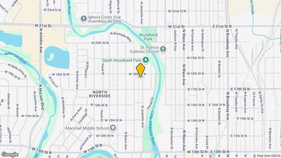 1841 N Jeanette Ave Map and Location Details