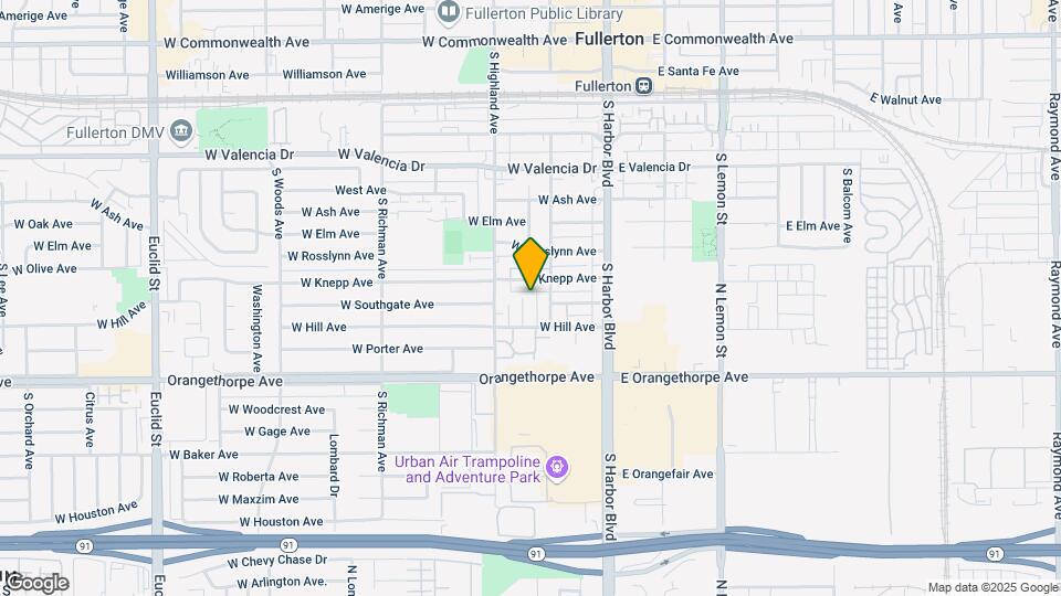 Tamarack Villas Map and Location Details