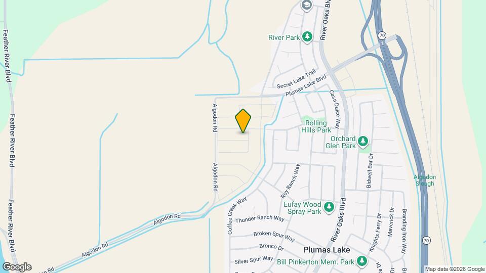 1085 Silverado Wy Map and Location Details