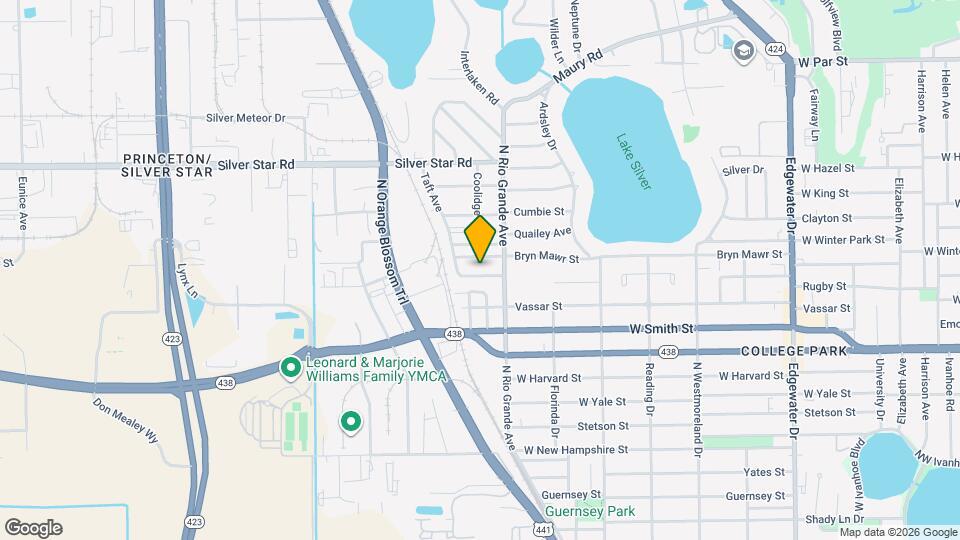 1609 Tulane St Map and Location Details