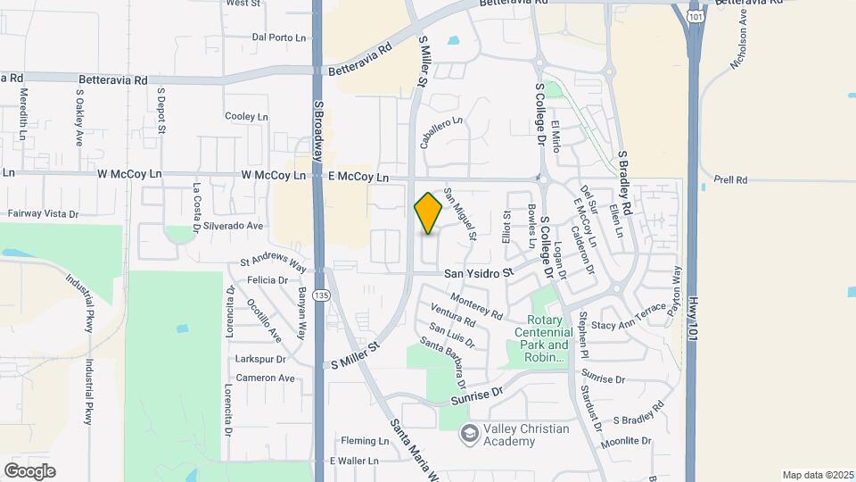 2506 Santa Rosa St Map and Location Details