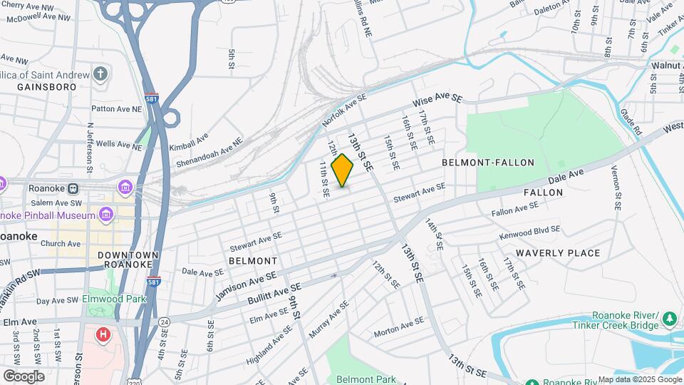 1126 Tazewell Ave SE Map and Location Details