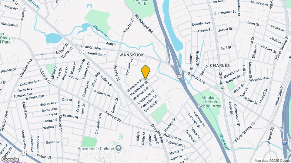 80 Vandewater St Map and Location Details