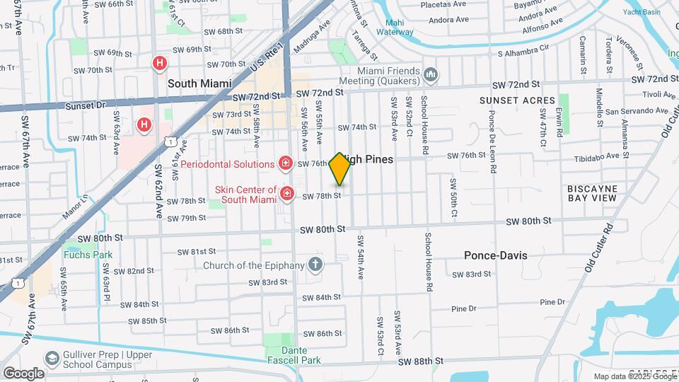 7765 SW 54th Ct Mapa y Detalles de la Ubicación