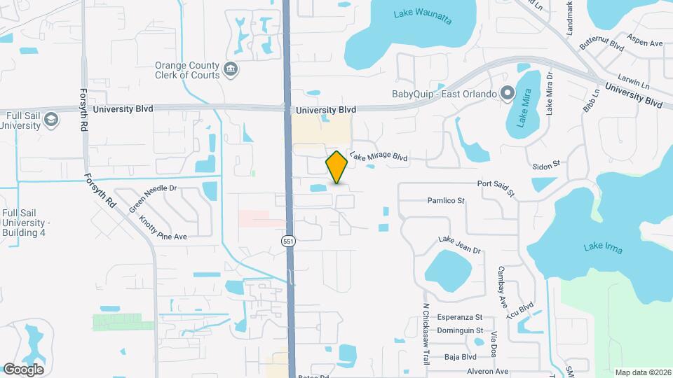 7628 University Garden Dr Map and Location Details