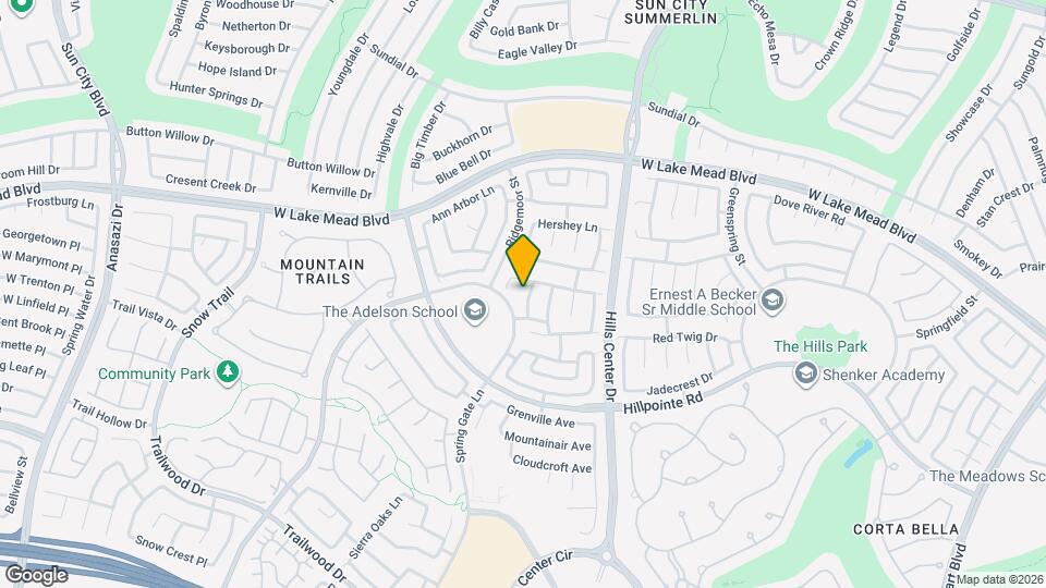 2233 Maple Rose Dr Map and Location Details