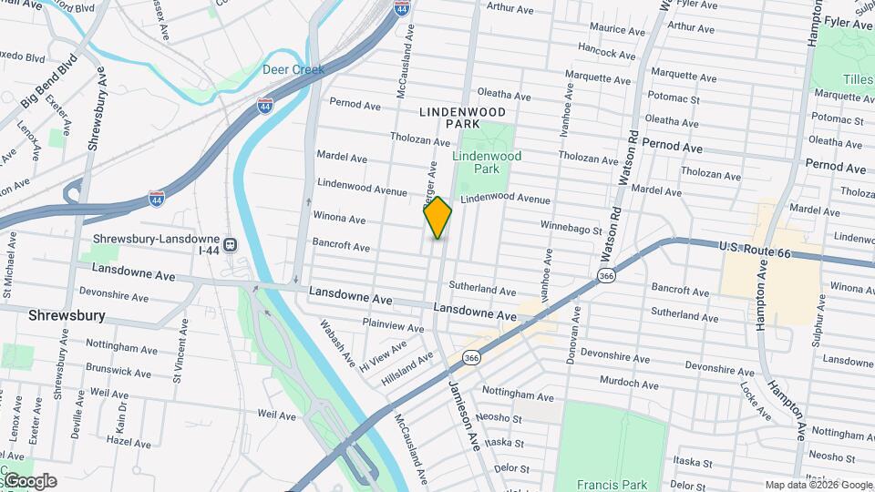 3947 Jamieson Ave Mapa y Detalles de la Ubicación