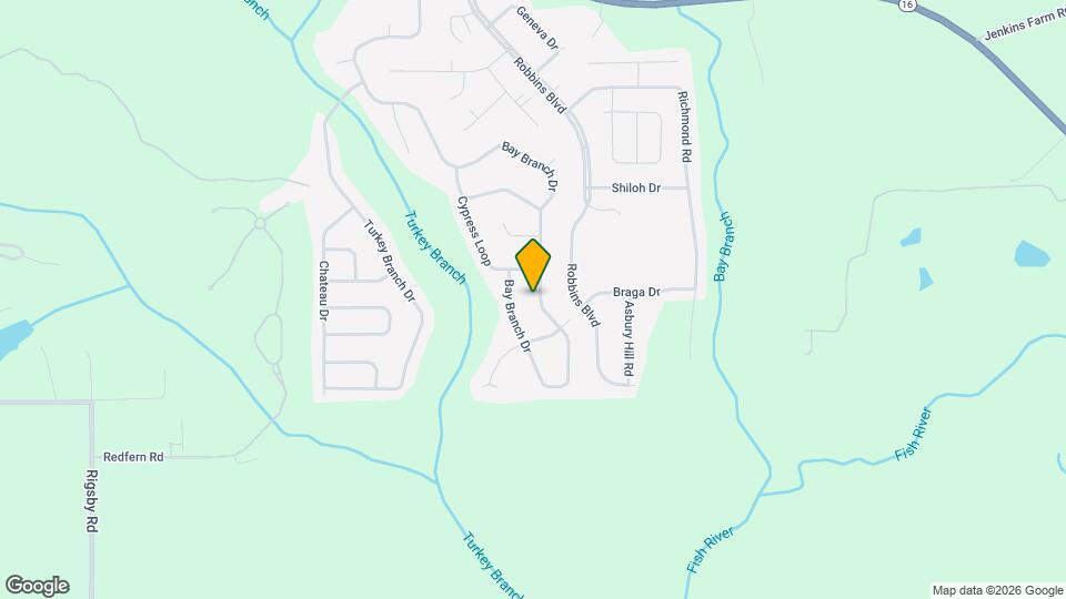 27733 Bay Branch Dr Map and Location Details