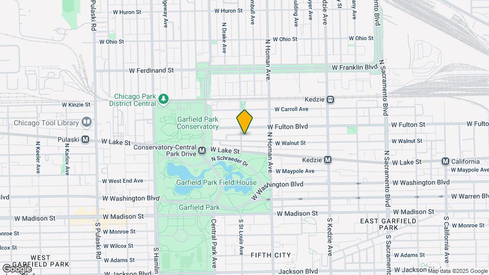 3452 W Walnut St, Unit 1 Map and Location Details