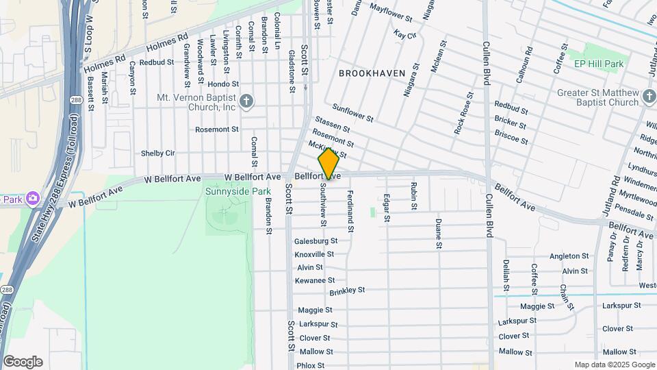 4205 Sterling St Map and Location Details
