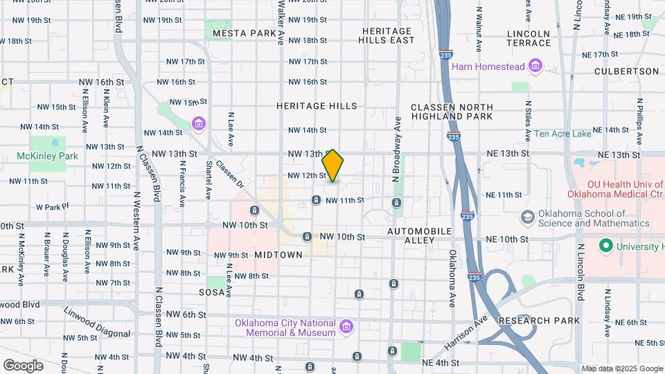 Harvey Lofts Mapa y Detalles de la Ubicación