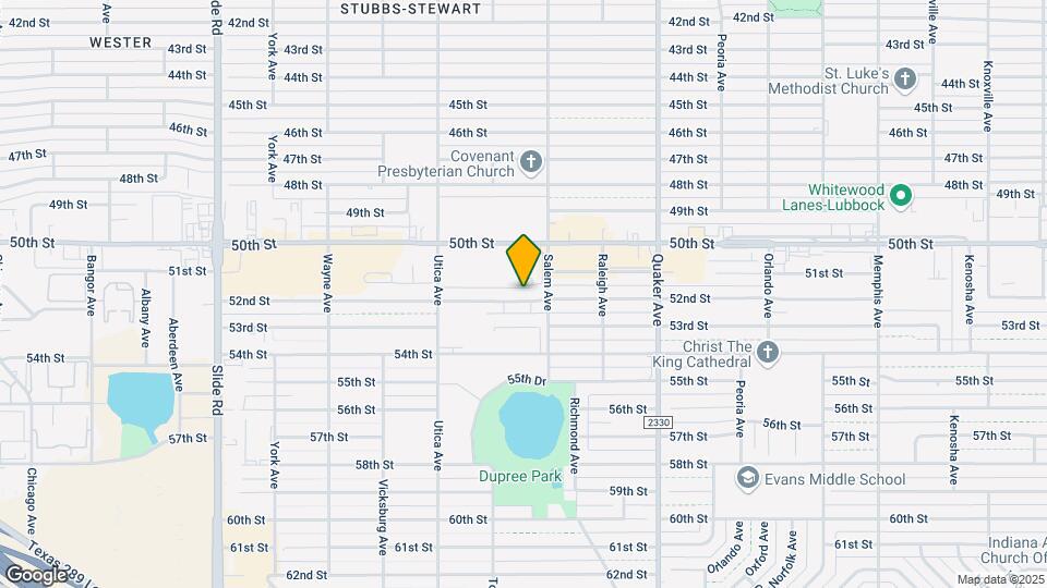 4612 52nd St Map and Location Details