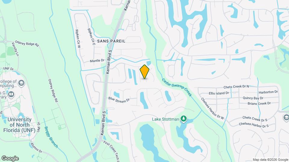 4452 Timber Bluff Ct Map and Location Details