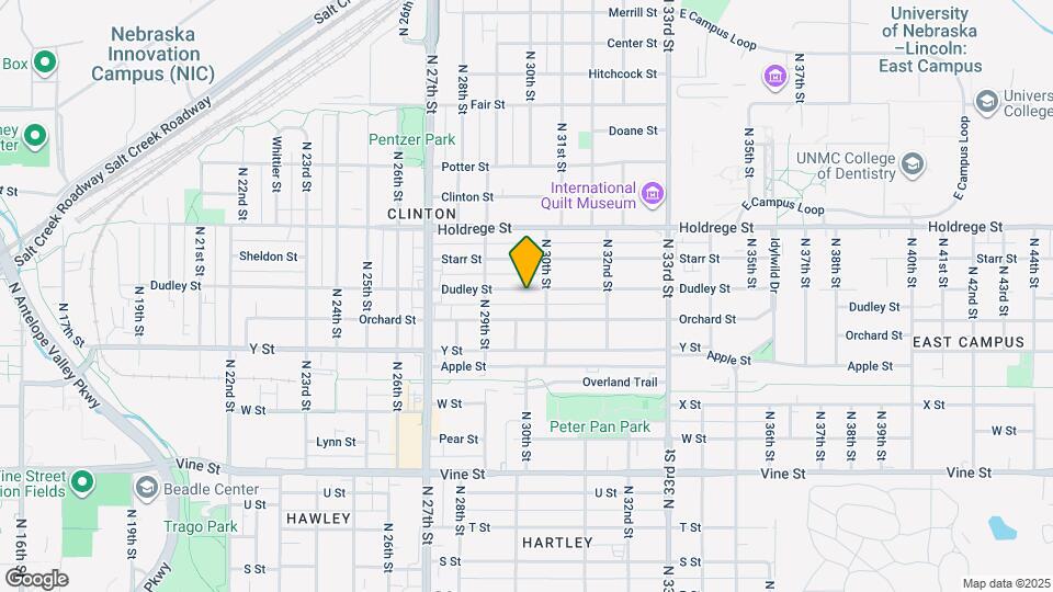 2963 Dudley St Map and Location Details