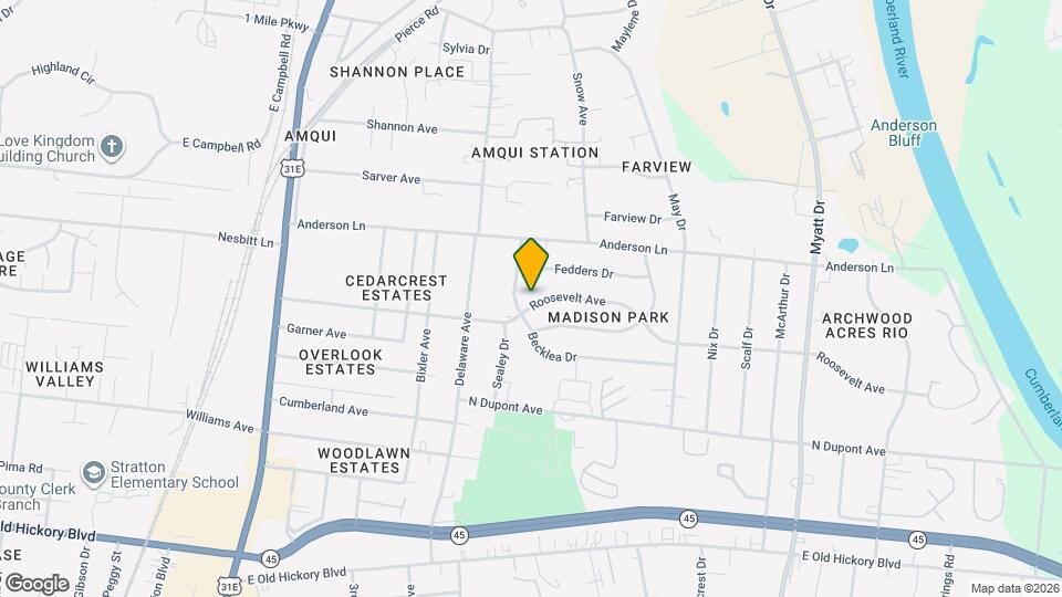 505 Roosevelt Ave Map and Location Details
