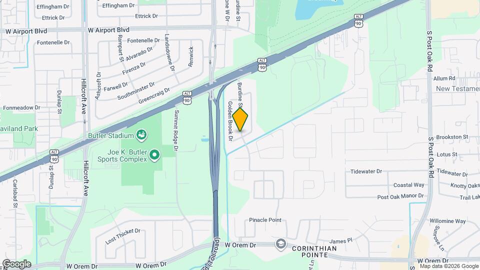 6402 Frosty Brook Dr Map and Location Details