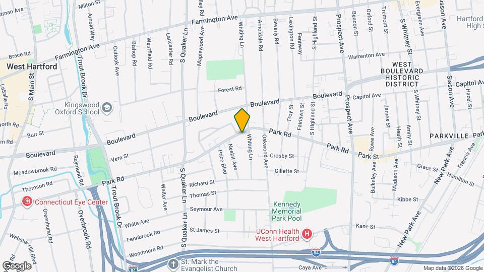 223 Park Rd Map and Location Details