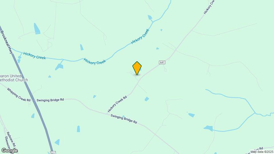 1483 Hickory Creek Rd Map and Location Details