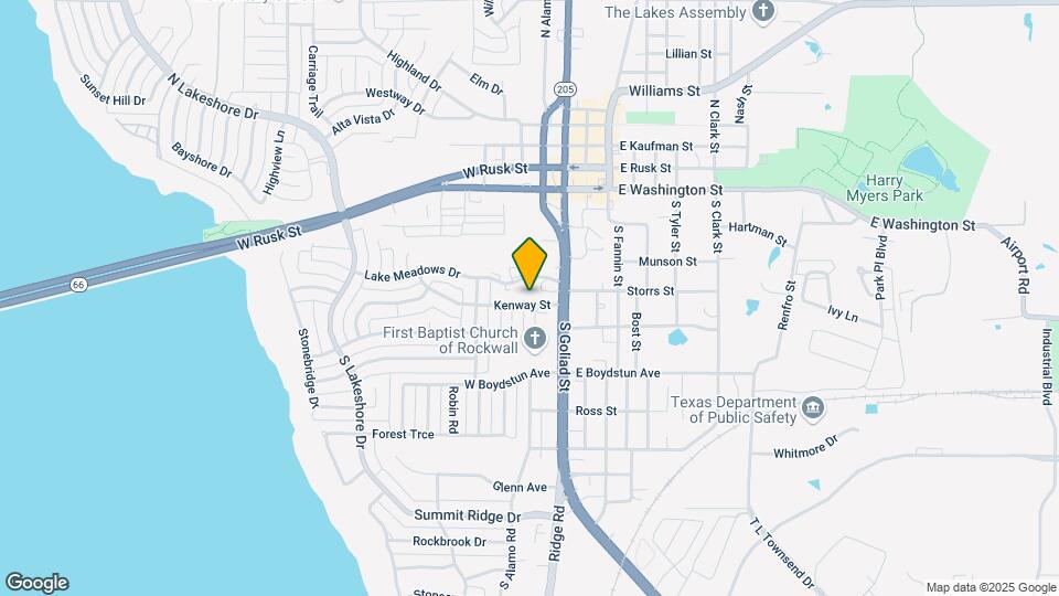202 Kenway St Map and Location Details