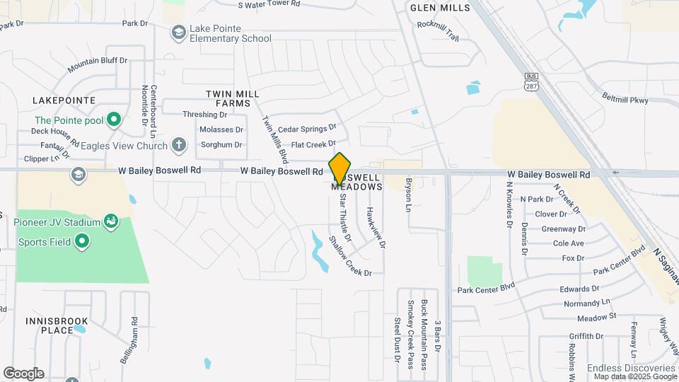 8649 Star Thistle Dr Map and Location Details