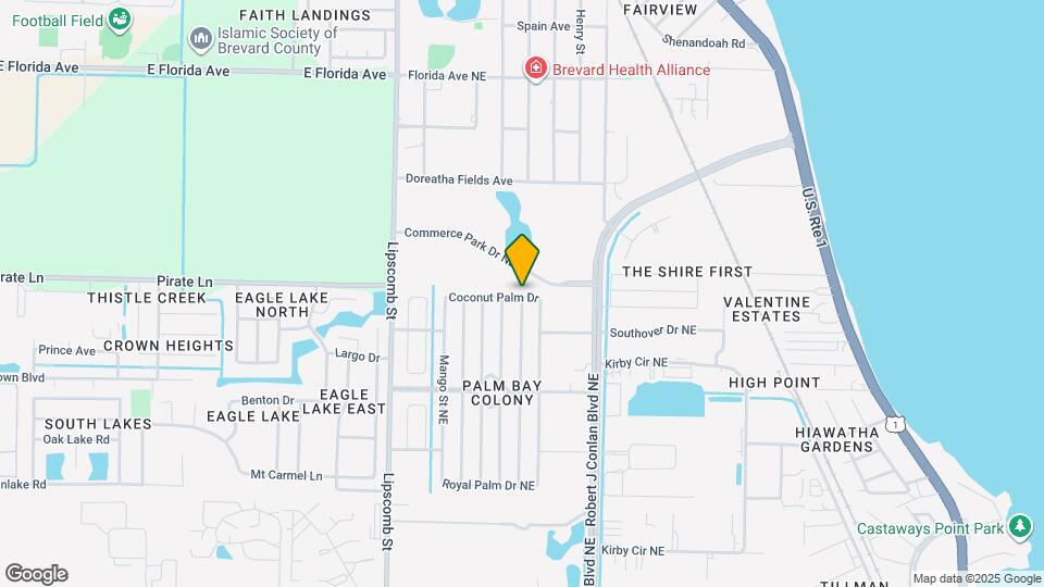 2399 Coconut Palm Dr Map and Location Details